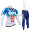 Maillot Cyclisme Hiver + Collant à Bretelles Dsm 2024